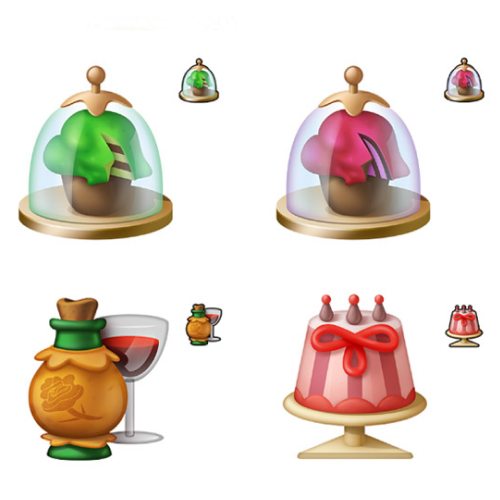 Diggy adventure in-game assets.